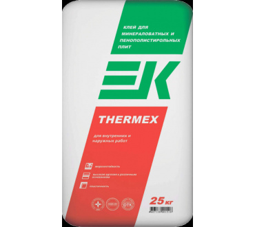 Штукатурно-клеевая смесь ЕК Thermex, 25кг