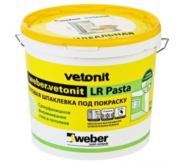 Шпатлевка Vetonit LR Pasta 20кг