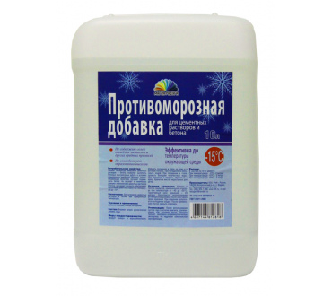 Антиморозная добавка РАДУГА 10 л (Формиат натрия до -15С)