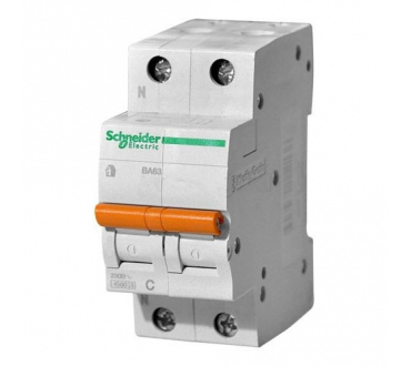 Автоматический выключатель Домовой ВА63 2P 16А Schneider Electric