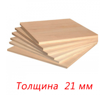 Фанера ФСФ 2440х1220х21 мм сорт 4-4 (19)