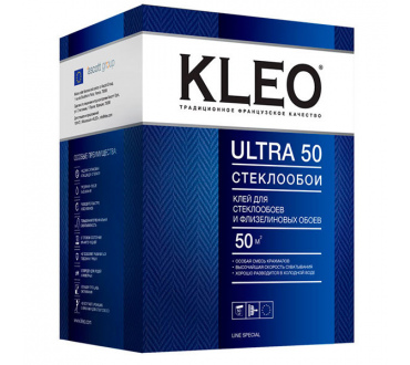 Клей обойный KLEO ULTRA для флизелиновых и стеклообоев 500 гр