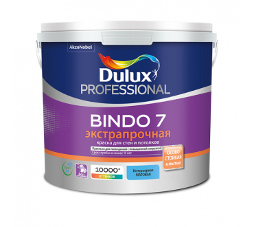 Краска Dulux Bindo 7 латексная 4,5л база BW