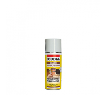 Пена монтажная ручная SOUDAL 300 мл (12)