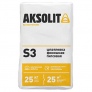 Шпаклевка гипсовая AKSOLIT S3 финишная 25 кг